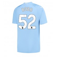 Stroje piłkarskie Manchester City Oscar Bobb #52 Koszulka Podstawowej 2023-24 Krótki Rękaw